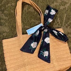 Draper James Straw Bag